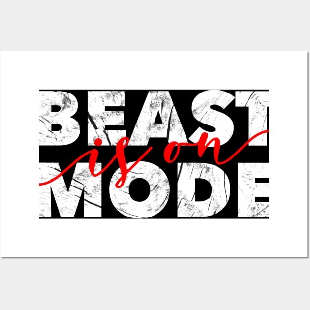 Beast mode Wall Art by SAN ART STUDIO 